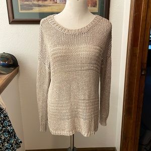 Vince knit sweater crochet small